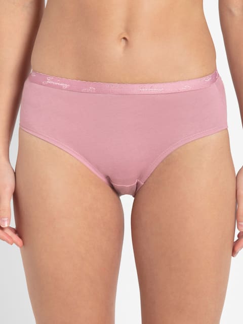Buy Jockey 1406 Assorted High-Waist Hipster Panty - Pack Of 5 for
