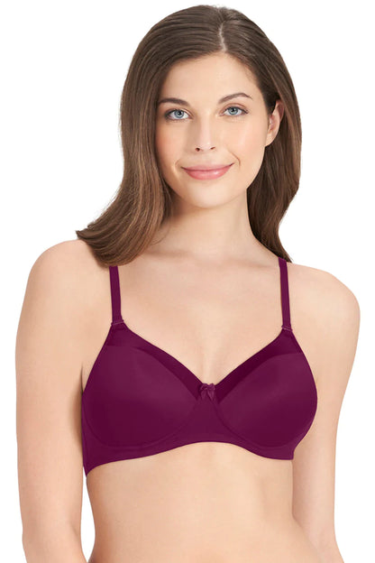 Buy Amante Cotton Casuals Padded Non-Wired T-Shirt Bra - Light