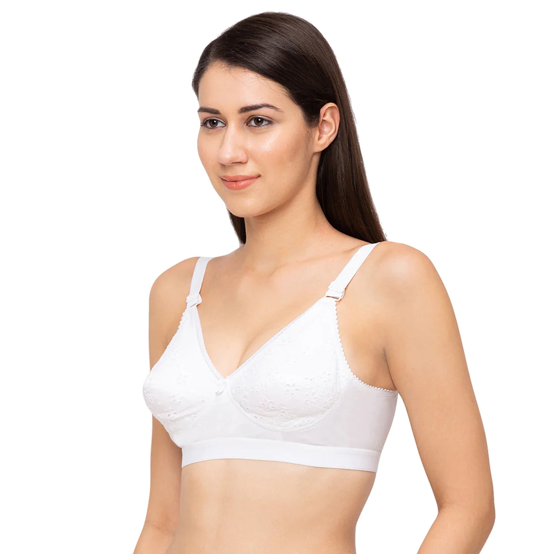 CHAPALI - CUT & SEW COTTON BRA JULIET Cotton, Non Padded, non wired - bare essentials