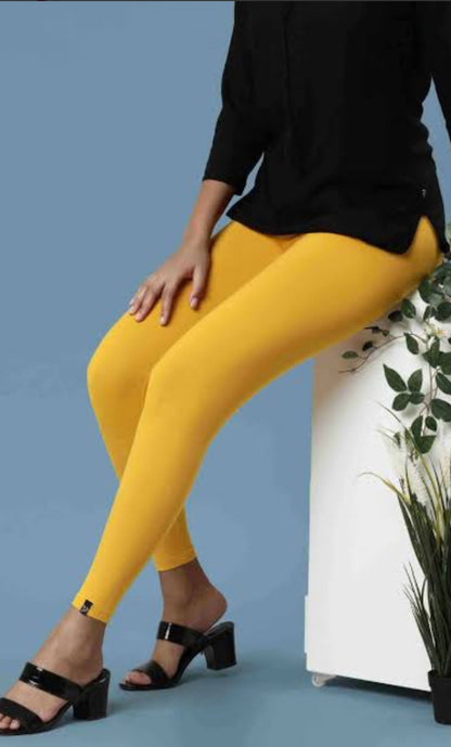 1502 TwinBirds Ankle Length Leggins leggings - bare essentials