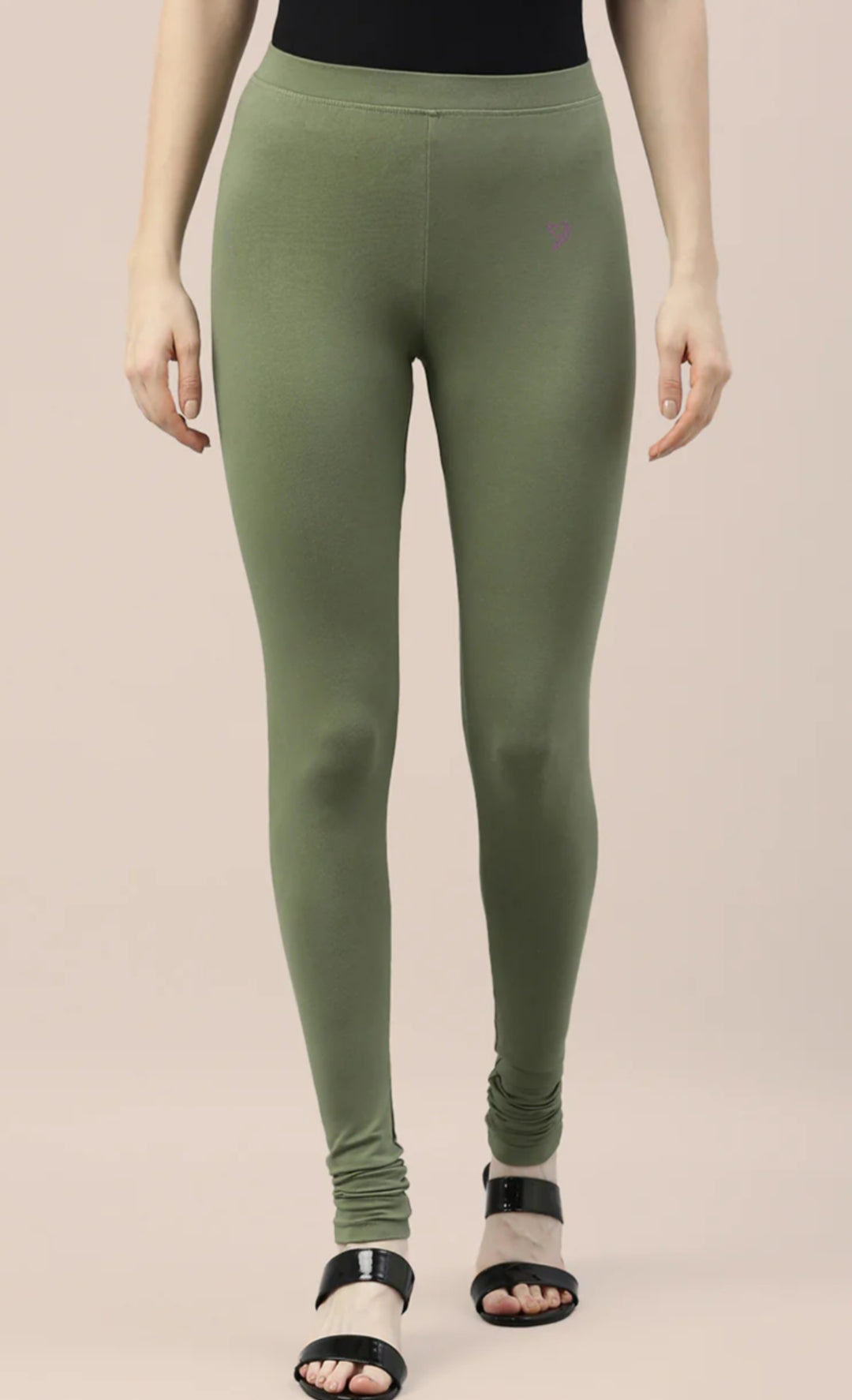 1503 Churidar Leggings TwinBirds Angle length, leggings - bare essentials