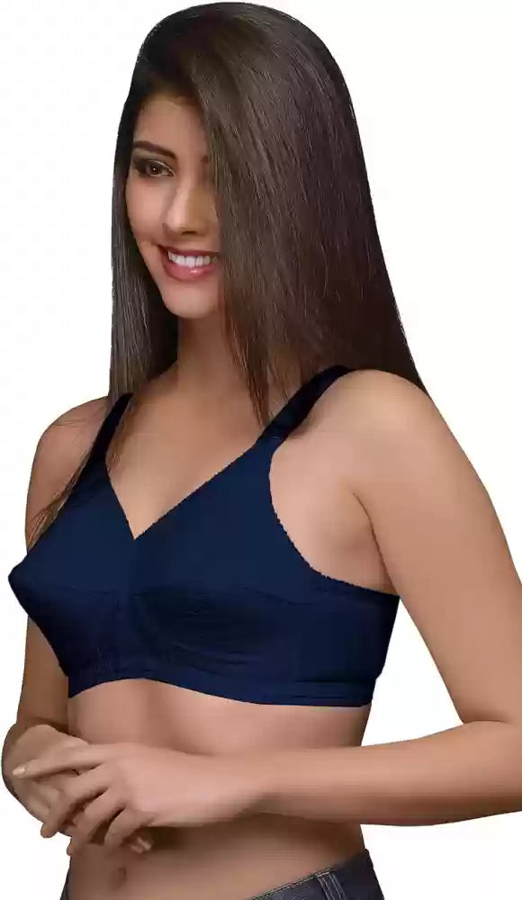 Juliet Matinee Bra Bras, cotton bra, Full support bra, non - padded bra, non wired bra - bare essentials