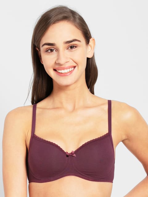 JOCKEY Seamless Women T-Shirt Non Padded Bra - Buy JOCKEY Seamless Women  T-Shirt Non Padded Bra Online at Best Prices in India