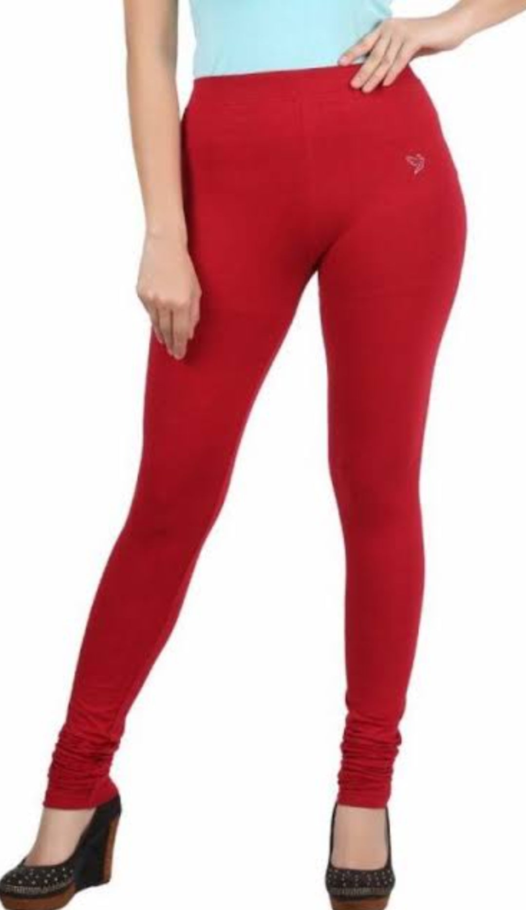 1503 Churidar Leggings TwinBirds Angle length, leggings - bare essentials