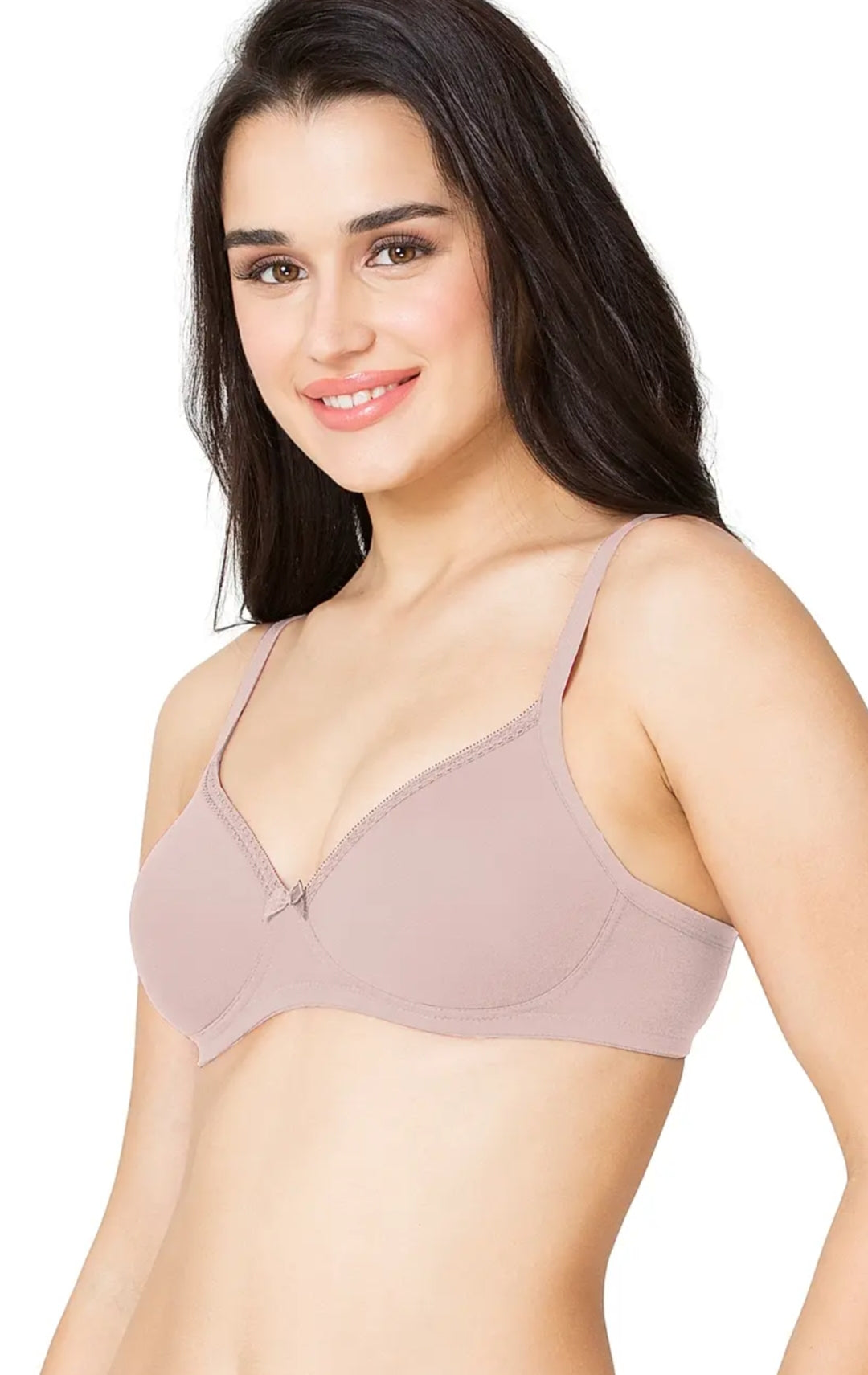 Vismay Pearl Thin Padded T Shirt Bra lightly padded, non wired bra - bare essentials