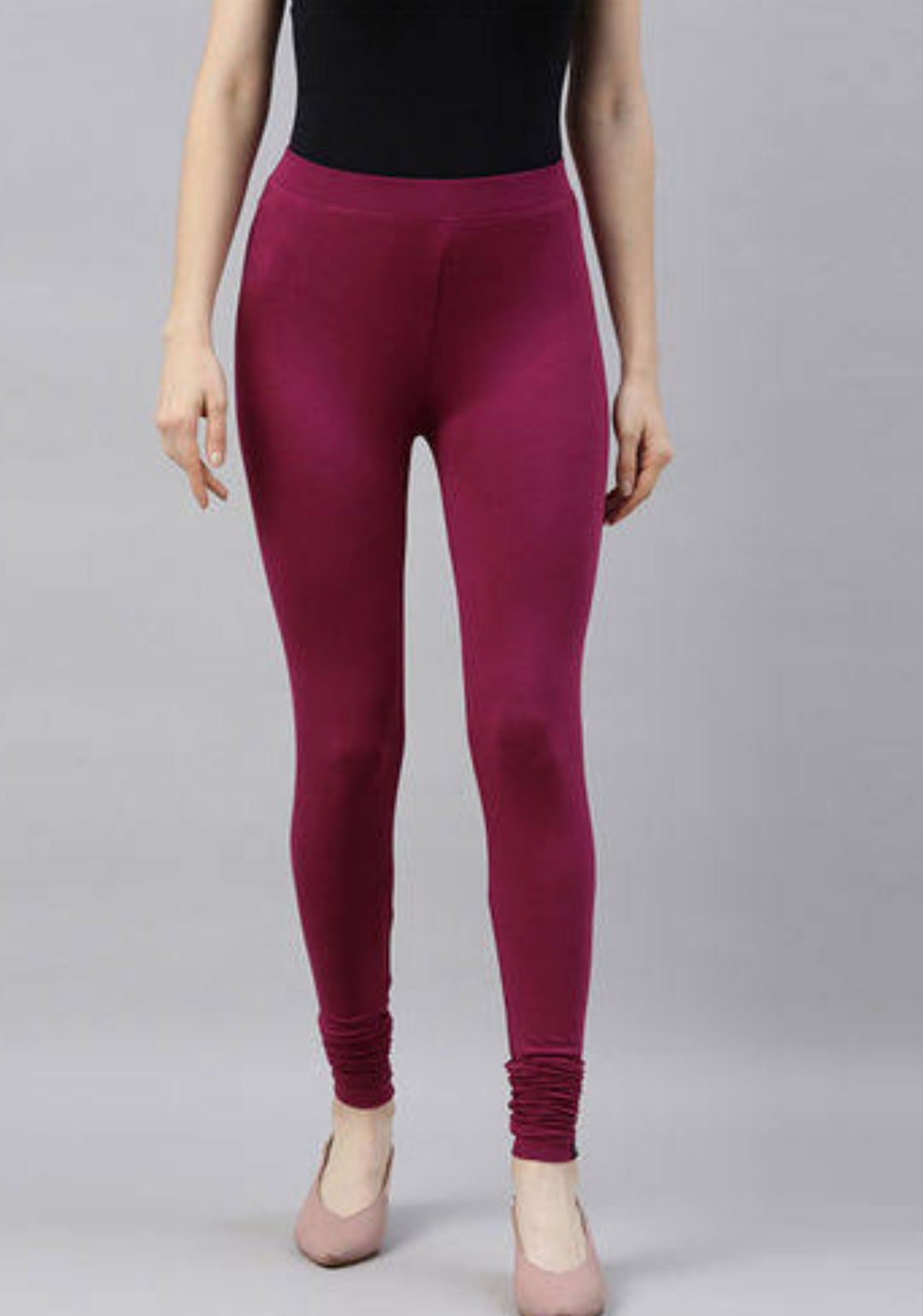 1503 Churidar Leggings TwinBirds Angle length, leggings - bare essentials