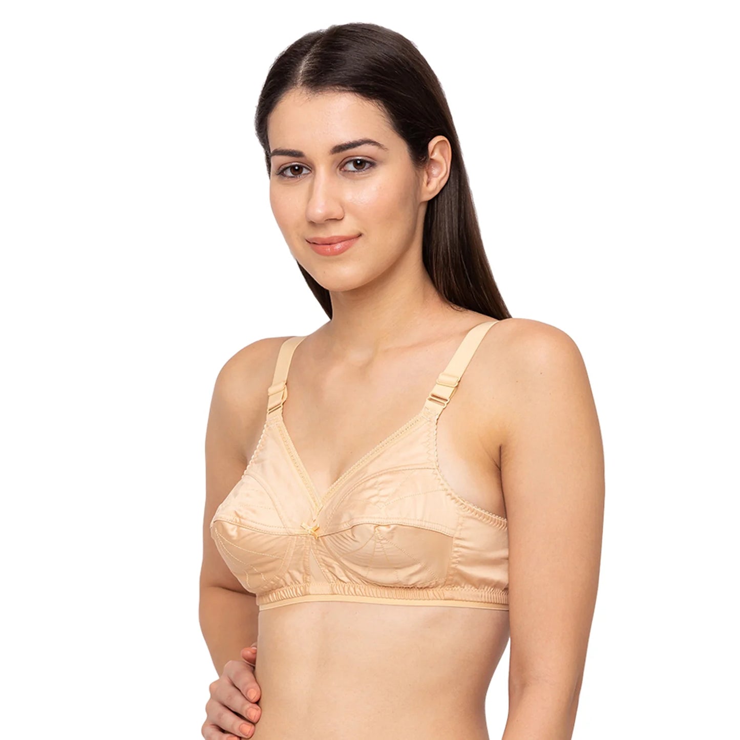 Juliet Matinee Bra Bras, cotton bra, Full support bra, non - padded bra, non wired bra - bare essentials