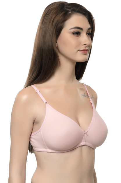 Buy InnerSense Organic Cotton Anti Microbial Seamless Triangular Bra With  Supportive Stitch (Pack Of 3) - Assorted at Rs.1263 online