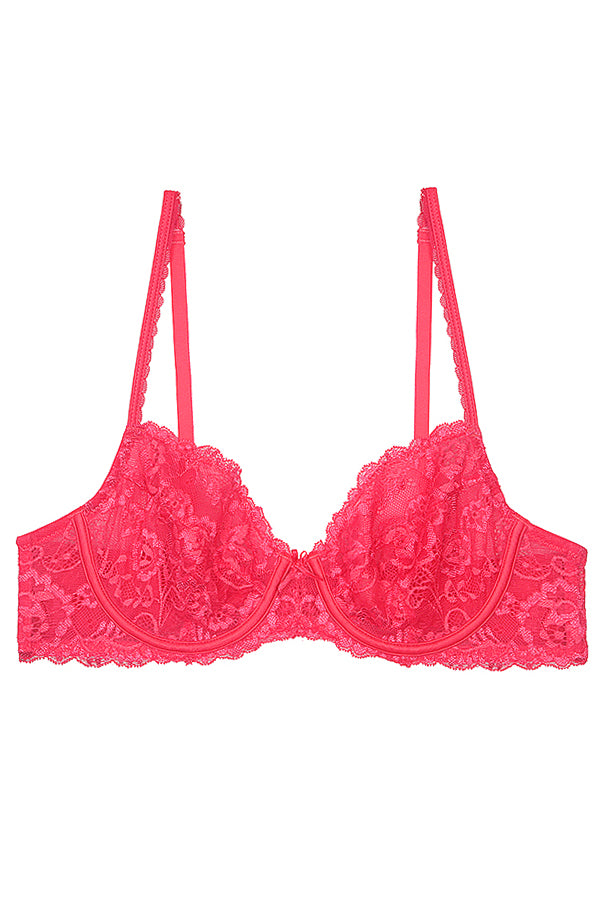 Sexy Lace Unlined Bra - Pink - B011 – bare essentials
