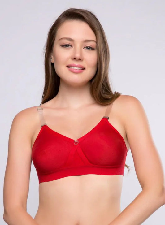 Buy SHERRY Moulded Padded Seamless Wire Free Everyday T-Shirt Bra