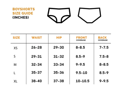 Underworld.Co Organic Cotton Panties - PUNSTAR Boyshorts, Cotton, featured, organic, Panties - bare essentials