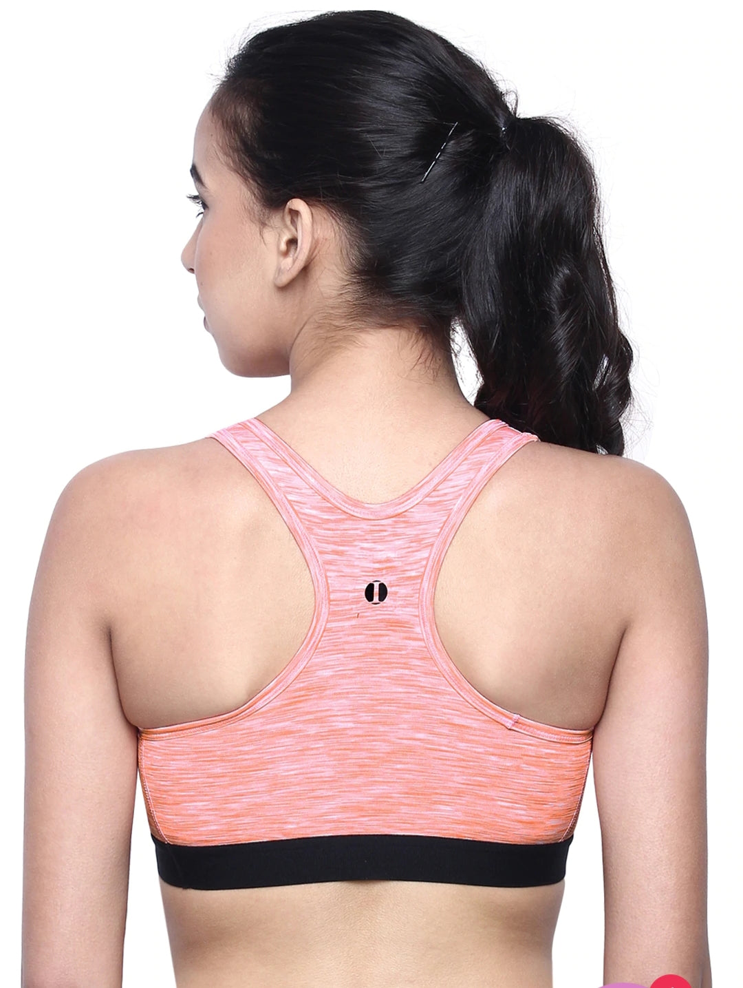 Sports Bra - Women Nylon Spandex Padded Full Coverage Zipper Bra Racer Back  Sports Bra With Removable Soft Cups For Gym, Yoga, Running, And Fitness