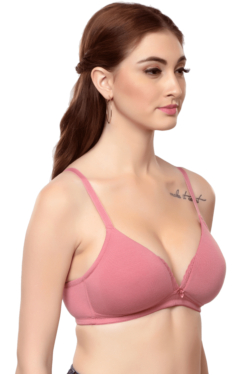 Buy Red Rose Cotton Seamless Shapewear - Maroon at Rs.608 online
