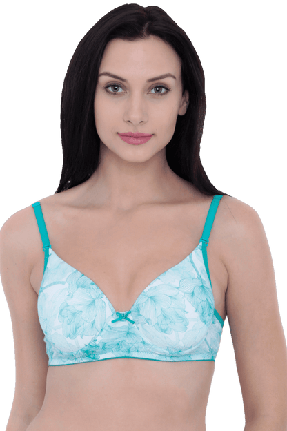 Inner Sense Organic Cotton Antimicrobial Seamless Side Support Bras (Pack  Of 3)-White