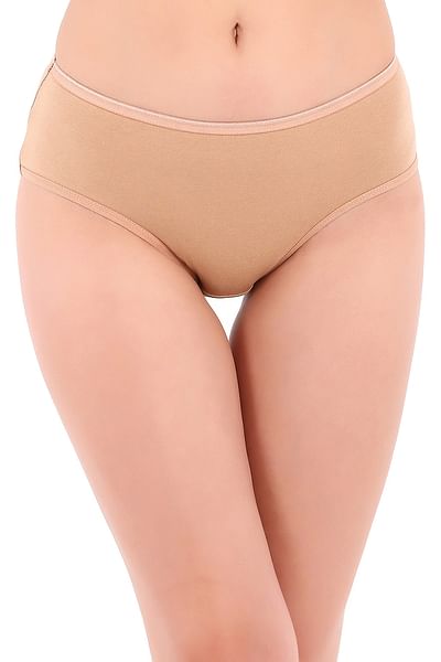 Clovia Lace Mid Waist Hipster Panty With Criss-cross Back at Rs